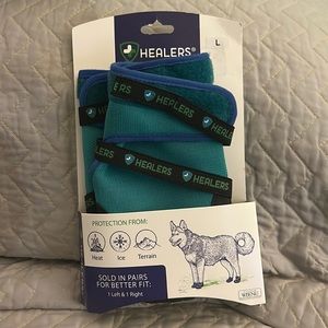 Healers Urban Dog Walkers Dog Boots NWT